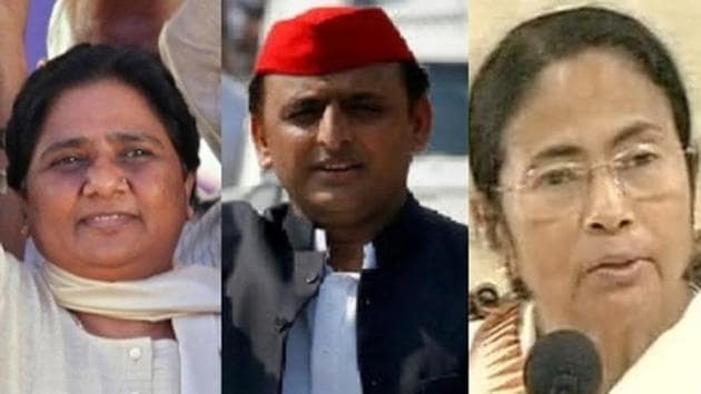 Mamata Banerjee, Akhilesh Yadav and Mayawati will not attend the swearing-in ceremony of Kamal Nath as the Congress chief minister of Madhya Pradesh on Monday. (Reuters) Mamata Banerjee, Akhilesh Yadav and Mayawati will not attend the swearing-in ceremony of Kamal Nath as the Congress chief minister of Madhya Pradesh on Monday. (Reuters)