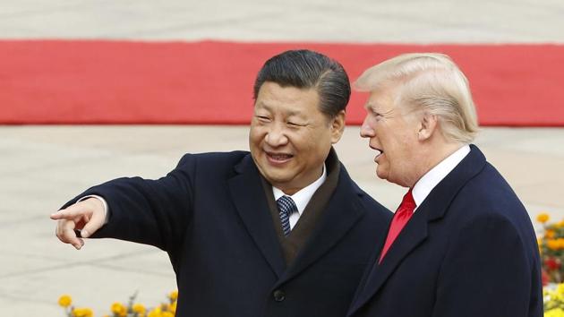 A fundamental shift in America’s China policy is under way, opening the path to greater Indo-US collaboration.(Getty Images)