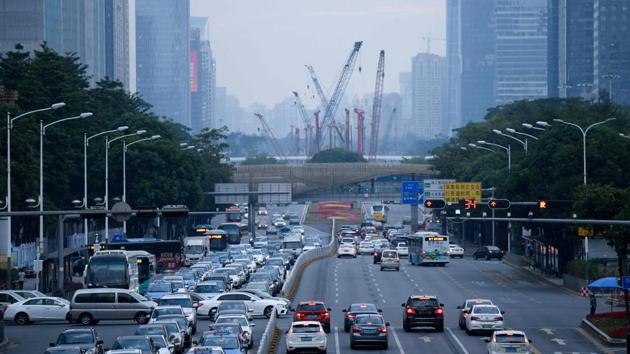 “It’s like going from a road to a motorway.” Pointing to the skyscrapers outside his office, he said: “People see Silicon Valley as the tech Mecca. They underestimate Shenzhen a lot because they don’t know what’s happening here. This place was just sand and water 20 years ago. In 10 years, Shenzhen will be a very important world city. It will be the capital of innovation.” (Wang Zhao / AFP) “It’s like going from a road to a motorway.” Pointing to the skyscrapers outside his office, he said: “People see Silicon Valley as the tech Mecca. They underestimate Shenzhen a lot because they don’t know what’s happening here. This place was just sand and water 20 years ago. In 10 years, Shenzhen will be a very important world city. It will be the capital of innovation.” (Wang Zhao / AFP)