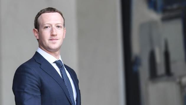 Facebook's CEO Mark Zuckerberg leaves the Elysee presidential palace in Paris. (AFP) Facebook's CEO Mark Zuckerberg leaves the Elysee presidential palace in Paris. (AFP)