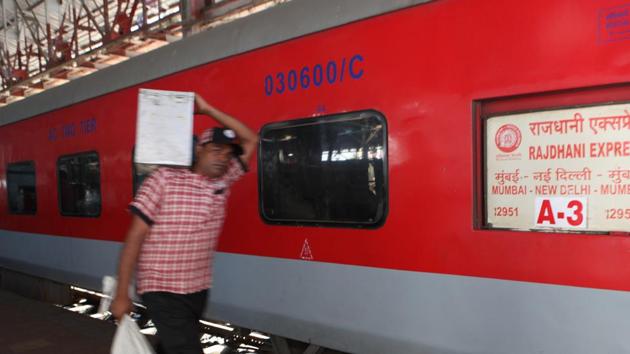 The Western Railway (WR) is introducing hand-held terminals (HHT) to be operated by travelling ticket examiners (TTE) in these outstation trains for computerised on-board ticket checking and allotment of vacant berths.(HT File)