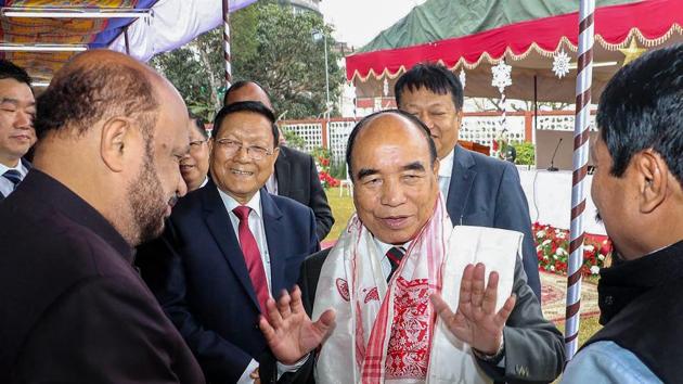 The new MNF government in Mizoram under chief minister Zoramthanga has begun taking steps to fulfill its poll promise of reimposing prohibition in the northeastern state (File Photo)(PTI)