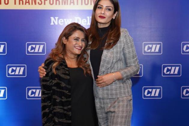 Leading celebrity publicity Rohini Iyer and Bollywood star Raveena Tandon were a part of a panel discussion held Delhi recently.