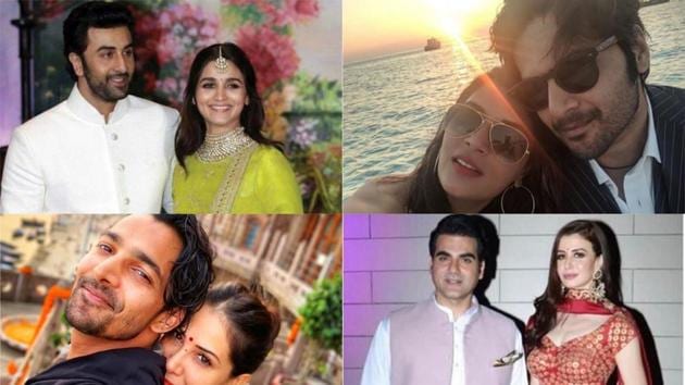 Several Bollywood couples have come out in the open about their relationship this year.