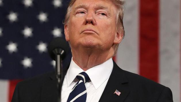US President Donald Trump said the US has “defeated ISIS in Syria” amid reports that he wants to withdraw the approximately 2,000 American troops fighting in the country. (AP) US President Donald Trump said the US has “defeated ISIS in Syria” amid reports that he wants to withdraw the approximately 2,000 American troops fighting in the country. (AP)