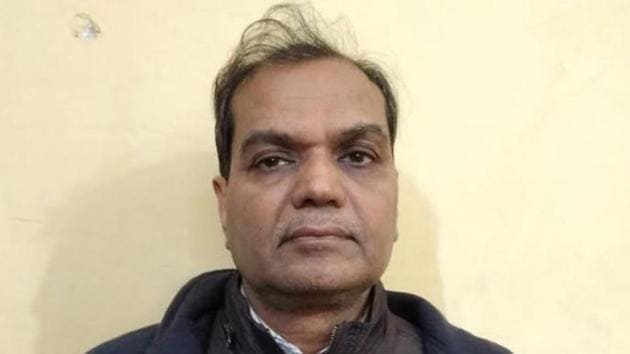 A man, his wife and their son were arrested by the Noida Sector 20 police from Mumbai on Monday evening for allegedly duping his brother of property and other assets worth Rs 285 crore by allegedly forging documents, including an affidavit showing that their dead mother was alive. (HT Photo)