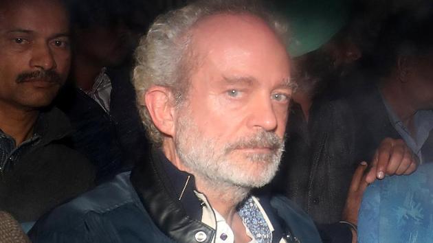 A Delhi court on Wednesday sent British national Christian Michel, the middleman accused in the ₹3,600-crore AgustaWestland VVIP chopper deal, to judicial custody till December 28. (Reuters) A Delhi court on Wednesday sent British national Christian Michel, the middleman accused in the ₹3,600-crore AgustaWestland VVIP chopper deal, to judicial custody till December 28. (Reuters)