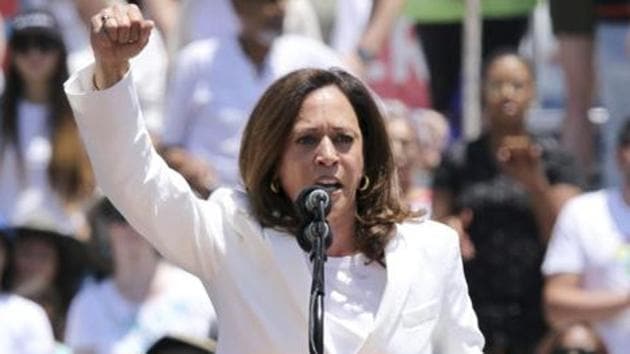 Kamala Devi Harris was elected as United States Senator from California in 2017. (AP file photo) Kamala Devi Harris was elected as United States Senator from California in 2017. (AP file photo)