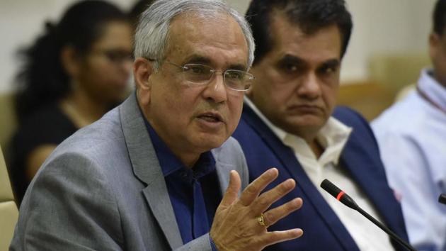NITI Aayog vice chairperson Rajiv Kumar on Wednesday waded into the political row over the farmers’ loan waiver saying that no government had worked for farmers as much as the Modi government, reports ANI. (HT File PHOTO) NITI Aayog vice chairperson Rajiv Kumar on Wednesday waded into the political row over the farmers’ loan waiver saying that no government had worked for farmers as much as the Modi government, reports ANI. (HT File PHOTO)