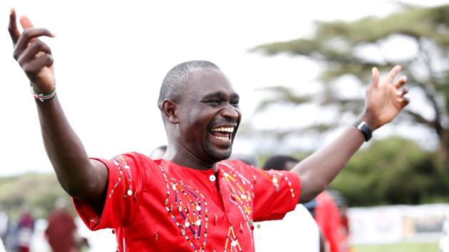 For Kenyan middle distance runner David Rudisha, who holds the world record for 800 metres, the Maasai Olympics are helping to ensure lions remain part of the country’s future. (Thomas Mukoya / REUTERS) For Kenyan middle distance runner David Rudisha, who holds the world record for 800 metres, the Maasai Olympics are helping to ensure lions remain part of the country’s future. (Thomas Mukoya / REUTERS)