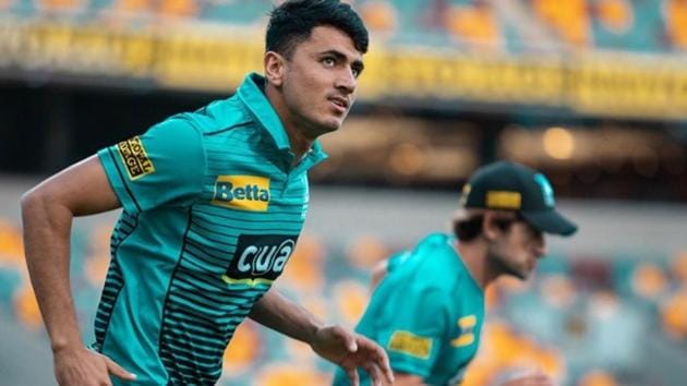File image of Brisbane Heat cricketer Mujeeb Ur Rahman (Brisbane Heat/ Twitter) File image of Brisbane Heat cricketer Mujeeb Ur Rahman (Brisbane Heat/ Twitter)