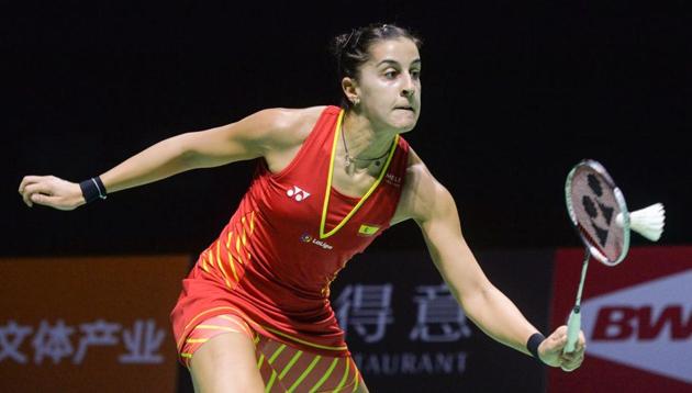 File picture of Carolina Marin(AFP)