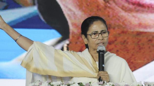 West Bengal chief minister Mamata Banerjee speaks during a ceremony at Dakshineswar, Kamarhati,on November 5. (HT File Photo) West Bengal chief minister Mamata Banerjee speaks during a ceremony at Dakshineswar, Kamarhati,on November 5. (HT File Photo)