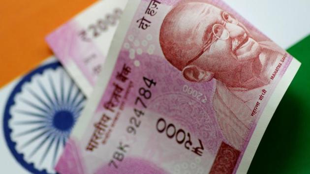 A rupee note is seen in this illustration photo June 1, 2017. (REUTERS) A rupee note is seen in this illustration photo June 1, 2017. (REUTERS)