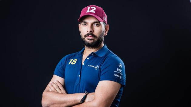 Yuvraj Singh poses prior to the 2018 Laureus World Sports Awards at Le Meridien Beach Plaza Hotel on February 26, 2018 in Monaco, Monaco(Getty Images for Laureus)