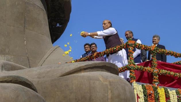 Rajnath Singh referred to the recent terror attacks in Punjab and said they indicate “concerted efforts” on part of Pakistan and Sikh extremist elements based there to revive terrorism in the state. (PTI) Rajnath Singh referred to the recent terror attacks in Punjab and said they indicate “concerted efforts” on part of Pakistan and Sikh extremist elements based there to revive terrorism in the state. (PTI)