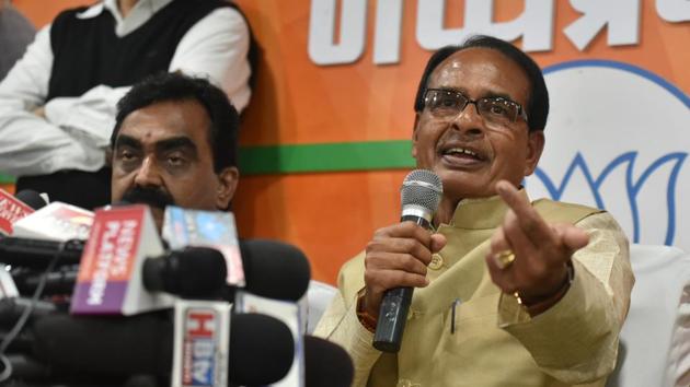 Former Madhya Pradesh chief minister Shivraj Singh Chouhan, known for his witty remarks and one-liners, displayed his sharp wit once again. Chouhan, addressing party workers who had come to meet him at the chief ministerial residence in Bhopal, reassured them that he wasn’t going anywhere and said, “There is no need to worry about what will happen to them. I, Shivraj Singh Chouhan, am still here. Tiger abhi zinda hai.” (Mujeeb Faruqui / HT File) Former Madhya Pradesh chief minister Shivraj Singh Chouhan, known for his witty remarks and one-liners, displayed his sharp wit once again. Chouhan, addressing party workers who had come to meet him at the chief ministerial residence in Bhopal, reassured them that he wasn’t going anywhere and said, “There is no need to worry about what will happen to them. I, Shivraj Singh Chouhan, am still here. Tiger abhi zinda hai.” (Mujeeb Faruqui / HT File)