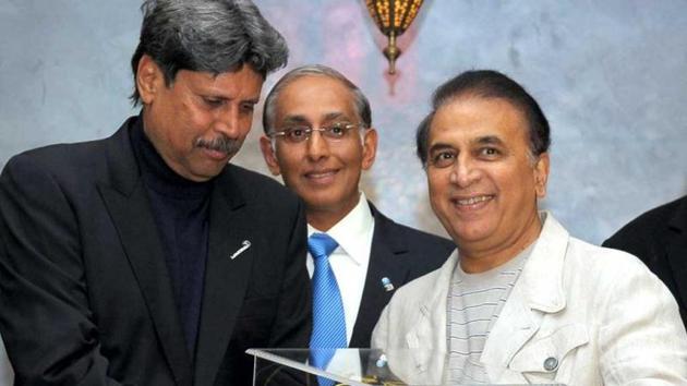 File picture of Sunil Gavaskar and Kapil Dev(AFP)