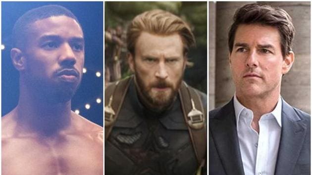 Stills from Creed 2, Avengers: Infinity War and Mission Impossible - Fallout, three of the best blockbusters of 2018.