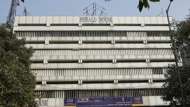 The Delhi high court on Friday ordered its newspaper, National Herald, to vacate building within two weeks.(Sanchit Khanna/HT Photo)