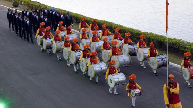 Medal winners of Jakarta-Palembang Asian Games 2018 get a grand welcome during the opening ceremony of the 37th Senior National rowing championship at Army Rowing Node on College of Military Engineering campus in the city on Tuesday. Rowers from 26 teams graced the occasion. (HT PHOTO) Medal winners of Jakarta-Palembang Asian Games 2018 get a grand welcome during the opening ceremony of the 37th Senior National rowing championship at Army Rowing Node on College of Military Engineering campus in the city on Tuesday. Rowers from 26 teams graced the occasion. (HT PHOTO)
