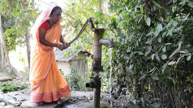 Assam has seen many major influxes, beginning when the British brought in Bengalis to work on tea plantations. Immigration continued after independence and today Bengali speakers like Baharjan Nesa, 88, make up around 30% of Assam’s 31 million people. The first, failed, attempt at screening in Assam was made in 1951. (Biju Boro / AFP) Assam has seen many major influxes, beginning when the British brought in Bengalis to work on tea plantations. Immigration continued after independence and today Bengali speakers like Baharjan Nesa, 88, make up around 30% of Assam’s 31 million people. The first, failed, attempt at screening in Assam was made in 1951. (Biju Boro / AFP)