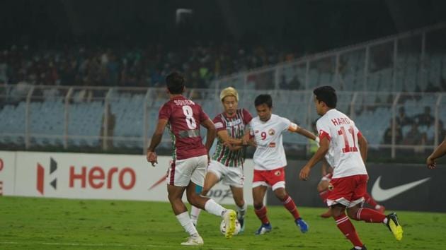 Mohun Bagan are now on 15 points after 9 games.(AIFF)