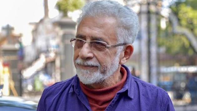 Bollywood actor Naseeruddin Shah responded saying that Imran Khan shouldn’t be commenting on issues that don’t concern him.(PTI file photo)