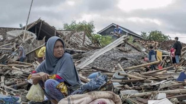 Another tsunami could strike Indonesia, experts have warned, after nearly 300 people were killed by a wave triggered by a volcanic eruption.(AP)