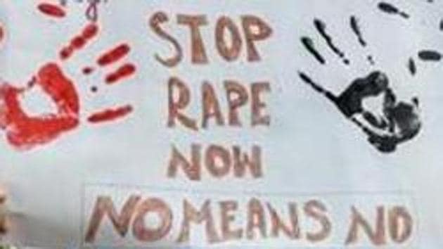 A teenager, who was allegedly gang-raped near a highway in Uttar Pradesh’s Bulandshahr district in 2016, was molested by three men on her way back from a coaching class.(PTI)