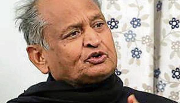 Rajasthan chief minister Ashok Gehlot.