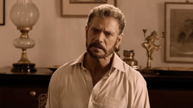 Stephen Lang in a still from The Gandhi Murder.