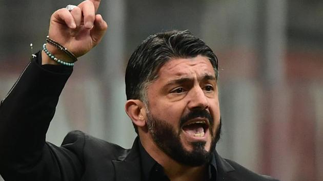 AC Milan remain fifth, behind fourth-placed Lazio on goal difference in the race for Champions League qualification. (AFP) AC Milan remain fifth, behind fourth-placed Lazio on goal difference in the race for Champions League qualification. (AFP)