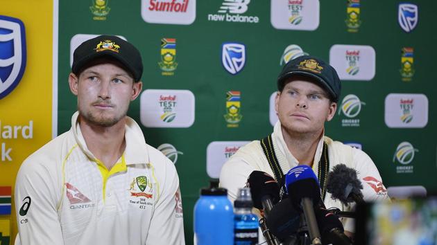 File image of Steven Smith and Cameron Bancroft.(Getty Images)