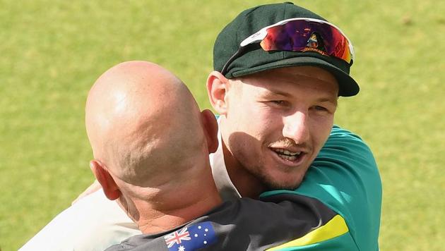 File picture of Cameron Bancroft and Darren Lehmann(Getty Images)