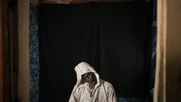 Cheikh Fofana reacts while talking about his missing son during an interview in Goudiry. Soon after, families throughout the region learned about a shipwreck that was worse than anyone had ever imagined. Twenty-eight survivors, out of as many as 1,100 who died on April 18, 2015, on board the overloaded fishing boat. (Felipe Dana / AP) Cheikh Fofana reacts while talking about his missing son during an interview in Goudiry. Soon after, families throughout the region learned about a shipwreck that was worse than anyone had ever imagined. Twenty-eight survivors, out of as many as 1,100 who died on April 18, 2015, on board the overloaded fishing boat. (Felipe Dana / AP)