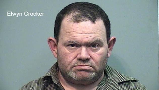 Elwyn Crocker, had recently been working as a Father Christmas in a Walmart supermarket. (Effingham County Sheriff’s Office) Elwyn Crocker, had recently been working as a Father Christmas in a Walmart supermarket. (Effingham County Sheriff’s Office)