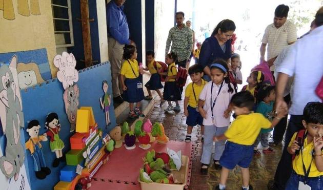 Podar Jumbo Kids is one of ethe schools that has agreed to abide by the 10-point guideline drafted by the ECA. (HT File Photo) Podar Jumbo Kids is one of ethe schools that has agreed to abide by the 10-point guideline drafted by the ECA. (HT File Photo)