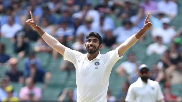 Fast-bowler Jasprit Bumrah broke a 39-year-old Indian record during the third day of the third Test against Australia at the Melbourne Cricket Ground (MCG) on Friday. He became the first Asian bowler to take a five-for in South Africa, England and Australia in the same calendar year in Tests. Bumrah also surpassed Dileep Doshi to take the top spot in the list of most wickets by an Indian bowler in debut calendar year. (Julian Smith / AAP / Reuters) Fast-bowler Jasprit Bumrah broke a 39-year-old Indian record during the third day of the third Test against Australia at the Melbourne Cricket Ground (MCG) on Friday. He became the first Asian bowler to take a five-for in South Africa, England and Australia in the same calendar year in Tests. Bumrah also surpassed Dileep Doshi to take the top spot in the list of most wickets by an Indian bowler in debut calendar year. (Julian Smith / AAP / Reuters)