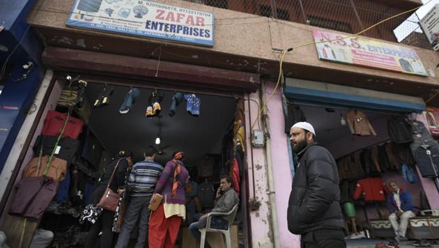 A shop owned by one of the accused among 10 people who were arrested by National Investigation Agency (NIA) officials for alleged links with an ISIS module, at Jafrabad, in New Delhi, India, on Thursday.(Burhaan Kinu/HT File PHOTO) A shop owned by one of the accused among 10 people who were arrested by National Investigation Agency (NIA) officials for alleged links with an ISIS module, at Jafrabad, in New Delhi, India, on Thursday.(Burhaan Kinu/HT File PHOTO)