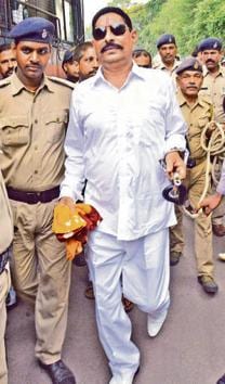 Don turned politician Anant Singh(HT File) Don turned politician Anant Singh(HT File)
