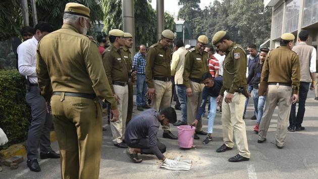 The school authorities, on the other hand, ruled out foul play and said they were extending their cooperation in the police enquiry. A senior school administration official said the footage of the CCTV cameras was checked. (HT FIle) The school authorities, on the other hand, ruled out foul play and said they were extending their cooperation in the police enquiry. A senior school administration official said the footage of the CCTV cameras was checked. (HT FIle)