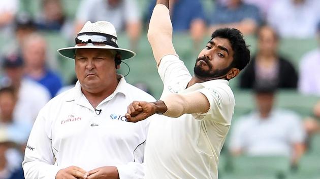 File image of Jasprit Bumrah.(AFP)