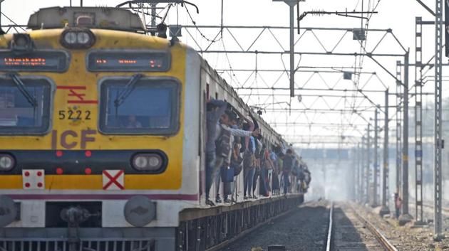 The railways has devised a first-of-its-kind policy to allow companies to advertise on trains in lieu of their goods and services for passengers on board.(Satyabrata Tripathy/HT Photo)