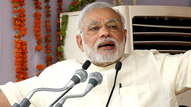 PM Narendra Modi to address nation in Mann Ki Baat today.(HT File Photo)