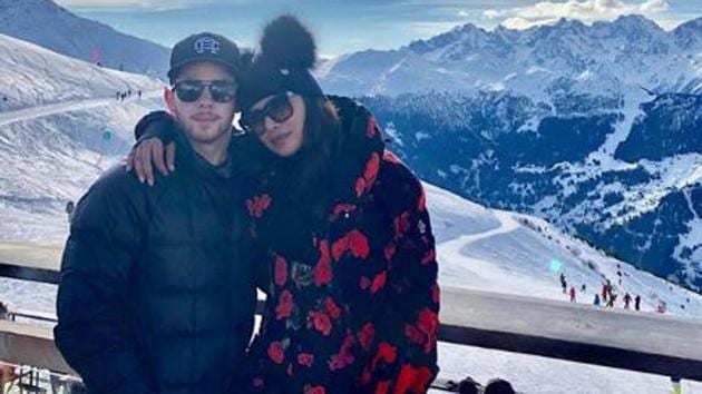 Priyanka Chopra shared pictures from Switzerland with Nick Jonas and friends.(Instagram)