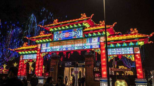 Gaillac’s Mayor Patrice Gausserand was on a trip to China in February 2017 when the idea of twinning with a Chinese town was born. “I naturally turned towards Sichuan province, which is twinned with our Occitanie region,” Gausserand said. “And that’s how I found Zigong.” Bringing the famous lanterns to Gaillac was “a mad gamble”, he said. (Eric Cabanis / AFP) Gaillac’s Mayor Patrice Gausserand was on a trip to China in February 2017 when the idea of twinning with a Chinese town was born. “I naturally turned towards Sichuan province, which is twinned with our Occitanie region,” Gausserand said. “And that’s how I found Zigong.” Bringing the famous lanterns to Gaillac was “a mad gamble”, he said. (Eric Cabanis / AFP)