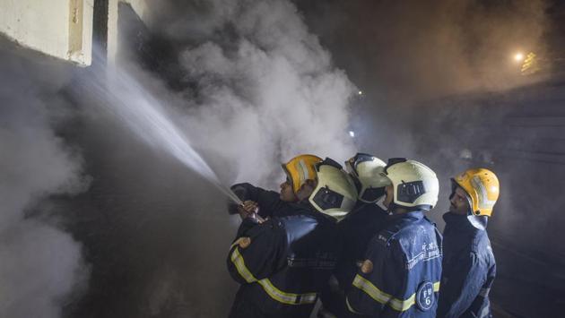 Three labourers were killed and seven others were missing after a massive fire broke out in a snack factory in Bihar’s Muzaffarpur district. Three bodies were recovered and seven people were missing after the fire at the factory in Chaknooran, the district magistrate said. Firefighting operations are underway. (Pratik Chorge / HT File / Representative Image) Three labourers were killed and seven others were missing after a massive fire broke out in a snack factory in Bihar’s Muzaffarpur district. Three bodies were recovered and seven people were missing after the fire at the factory in Chaknooran, the district magistrate said. Firefighting operations are underway. (Pratik Chorge / HT File / Representative Image)
