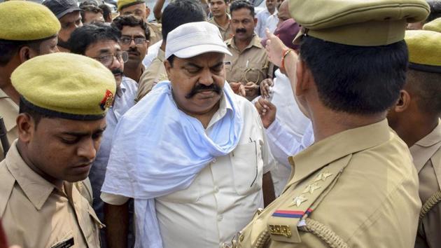 A day after ordering an inquiry into the abduction and torture of a Lucknow-based realtor inside Deoria jail by aides of imprisoned gangster-turned-politician Atiq Ahmad, the state government ordered that the former MP be shifted to Bareilly district jail. (PTI Photo) A day after ordering an inquiry into the abduction and torture of a Lucknow-based realtor inside Deoria jail by aides of imprisoned gangster-turned-politician Atiq Ahmad, the state government ordered that the former MP be shifted to Bareilly district jail. (PTI Photo)