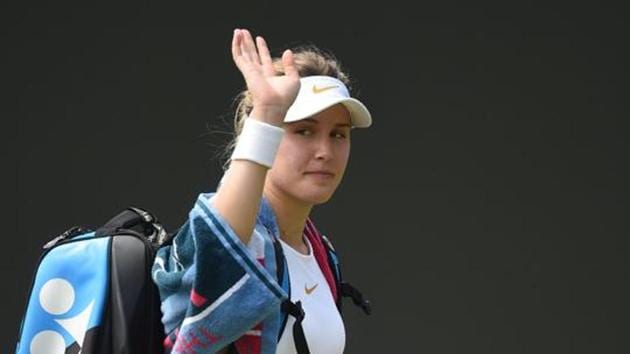 File image of Canada's Eugenie Bouchard.(AFP)